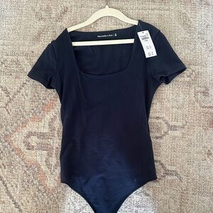 Abercrombie & Fitch Navy Bodysuit